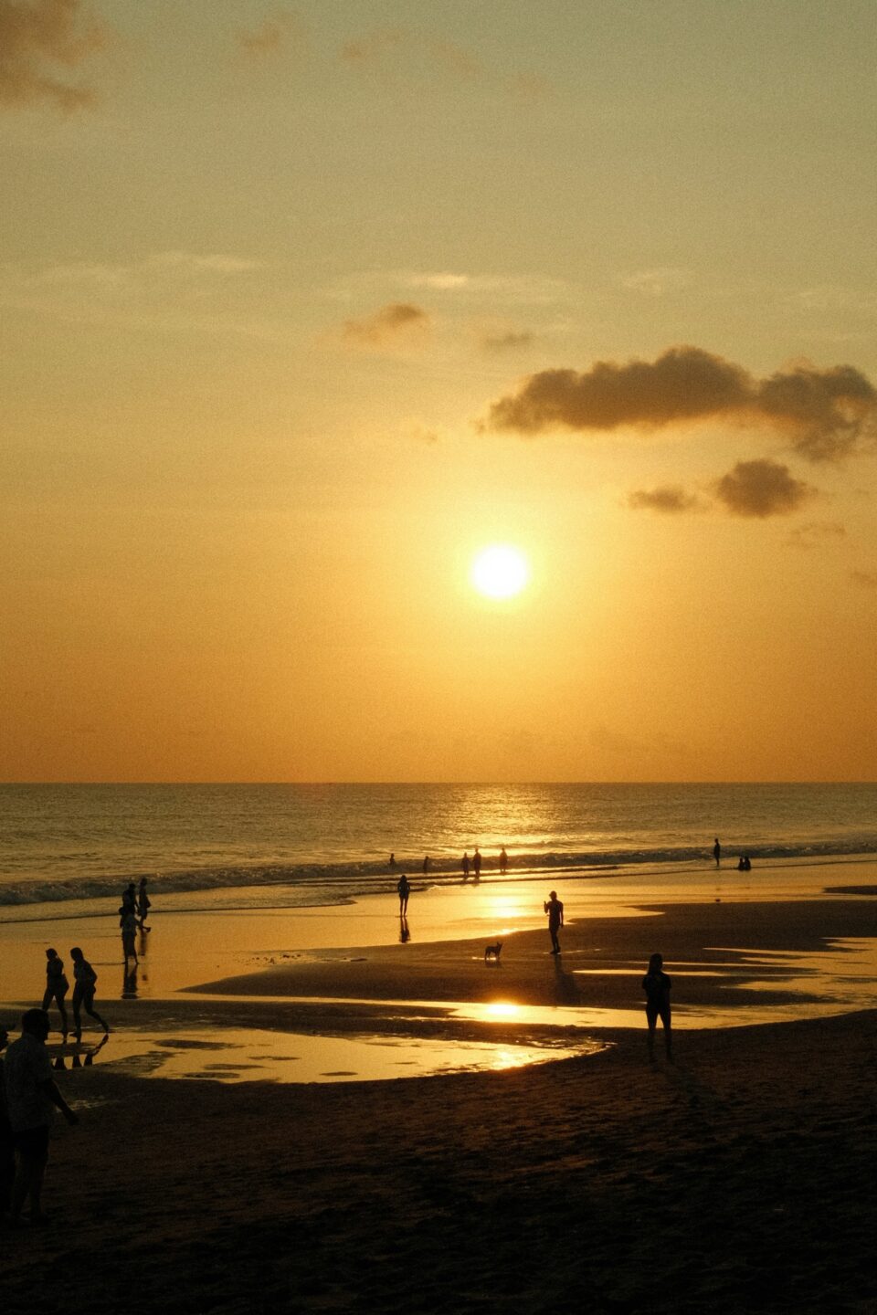 Seminyak Bali coucher de soleil